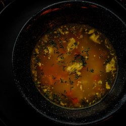 Vištienos sriuba su daržovėmis